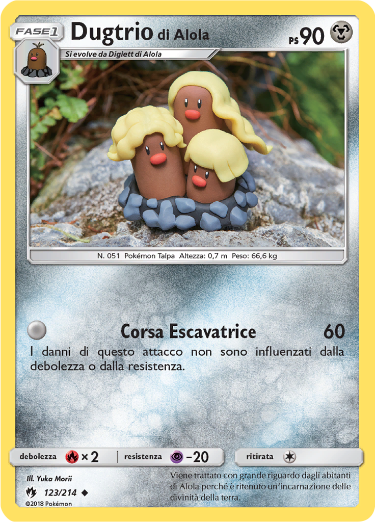 Dugtrio di Alola (Reverse Holo)