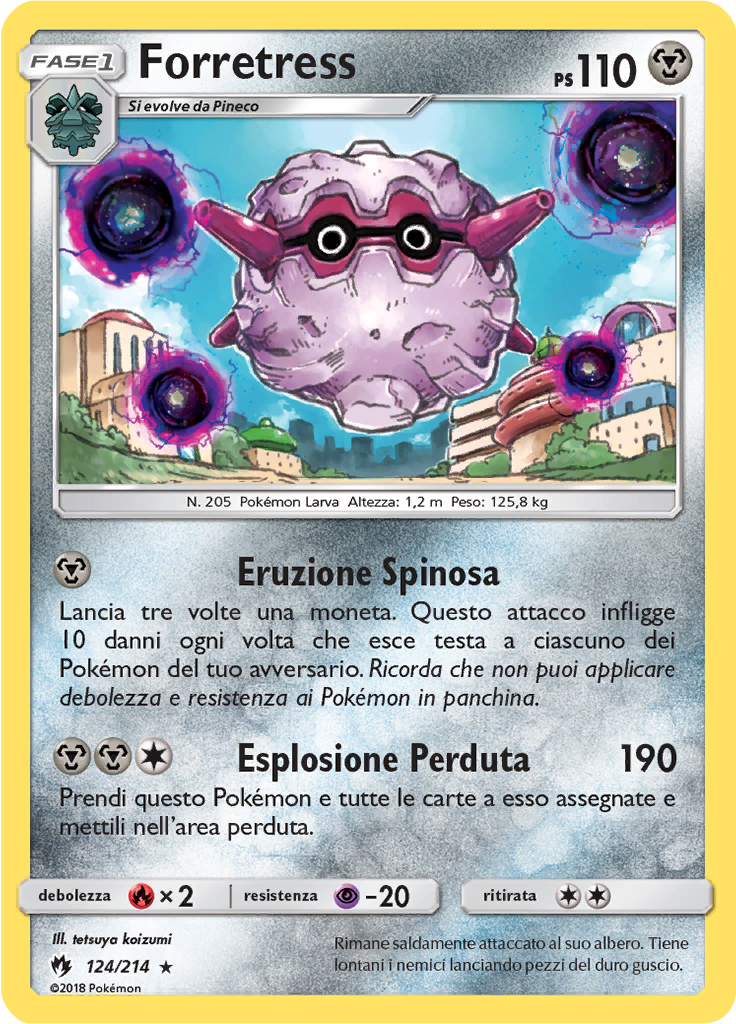 Forretress (Reverse Holo)