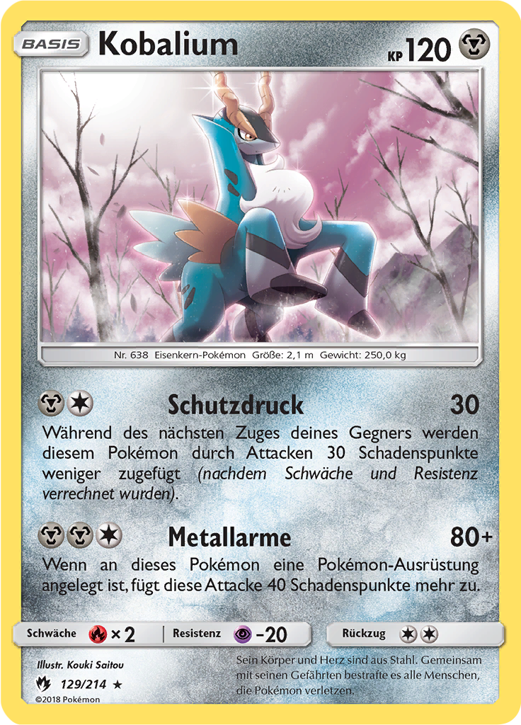 Kobalium (Reverse Holo)