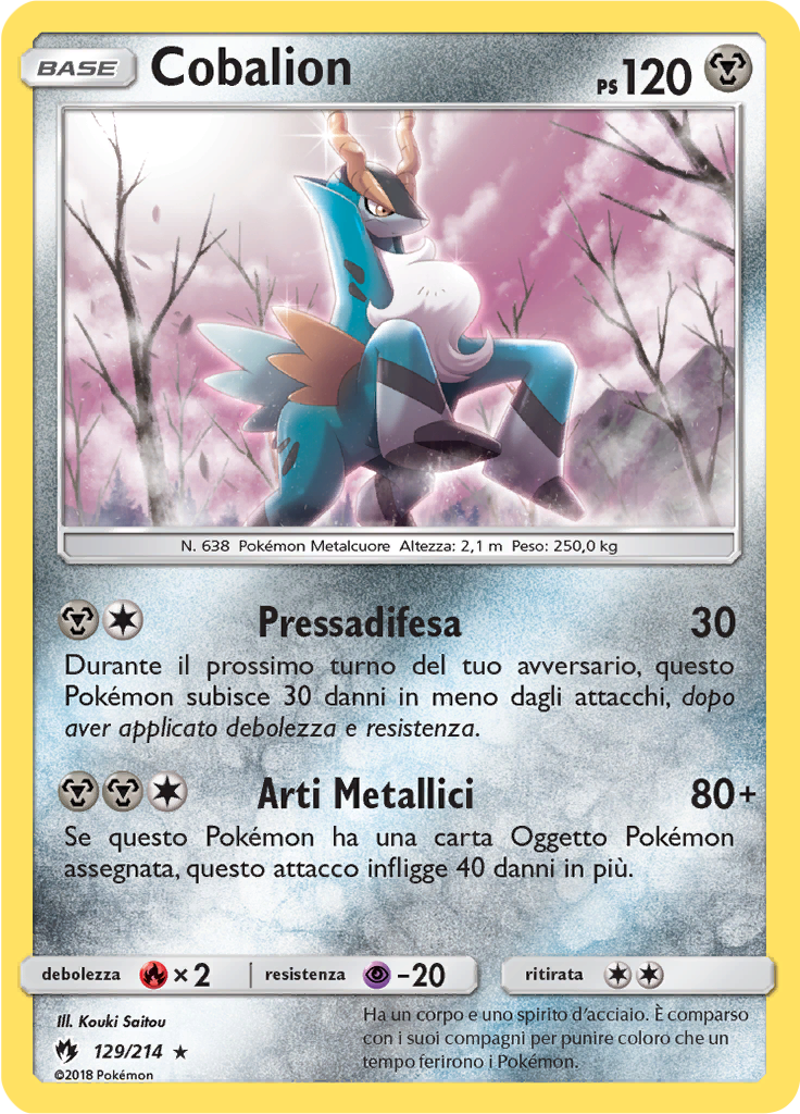 Cobalion (Reverse Holo)