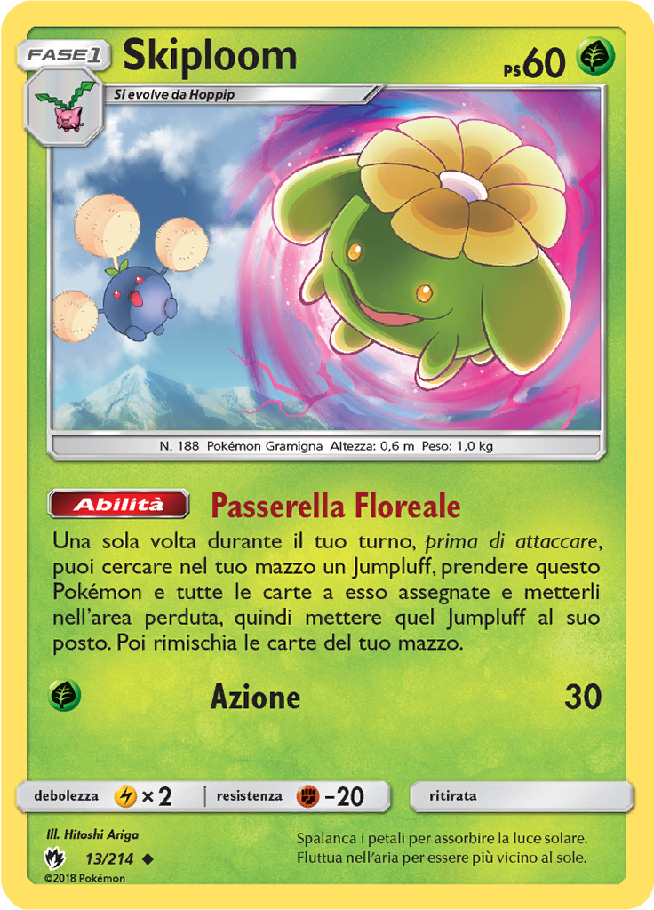 Skiploom (Reverse Holo)