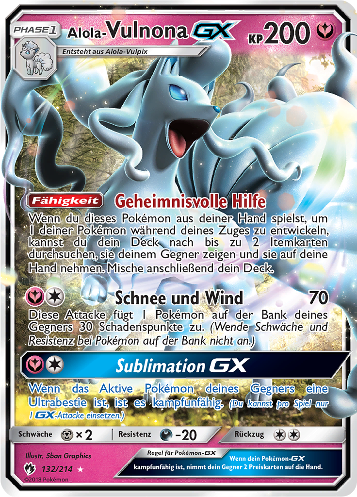 Alola Vulnona GX
