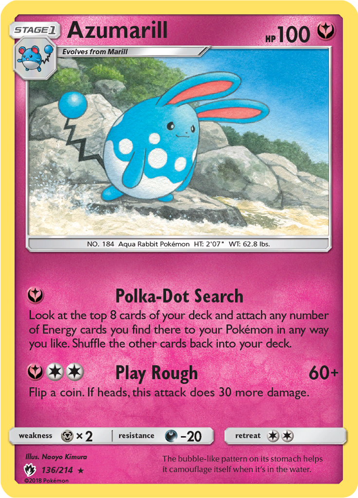 Azumarill (Reverse Holo)