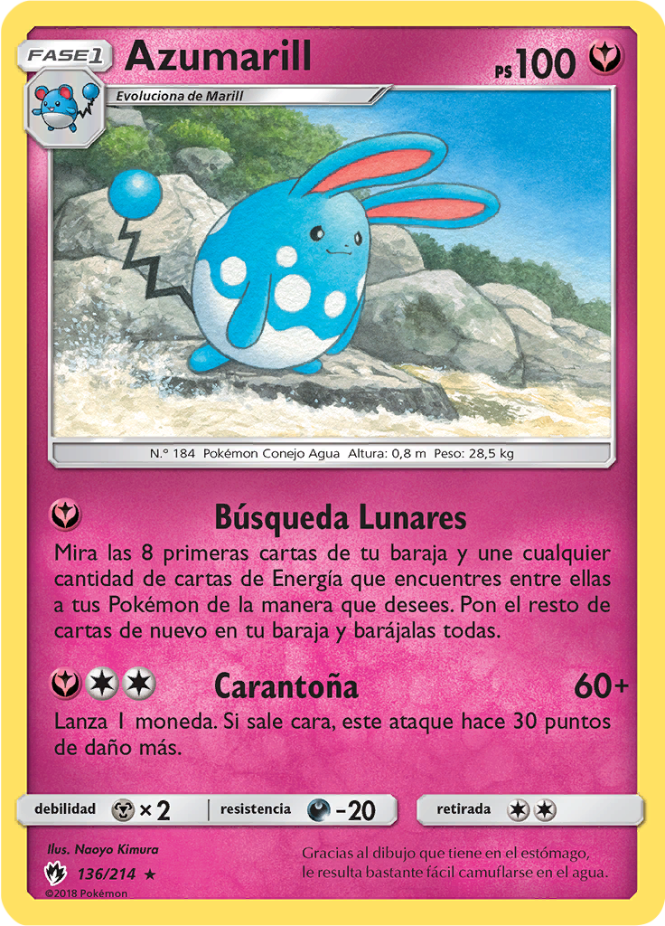 Azumarill (Reverse Holo)