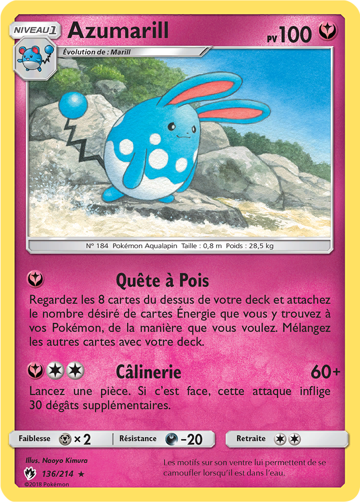 Azumarill (Reverse Holo)