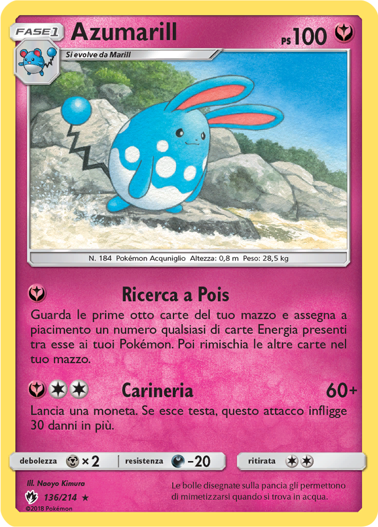 Azumarill (Reverse Holo)