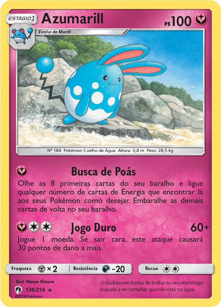 Azumarill (Reverse Holo)