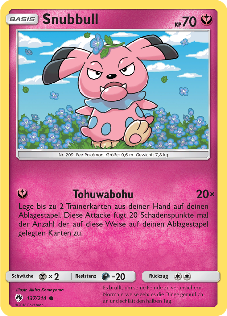 Snubbull (Reverse Holo)