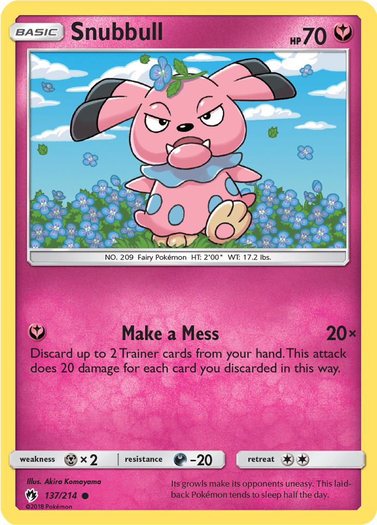 Snubbull (Reverse Holo)