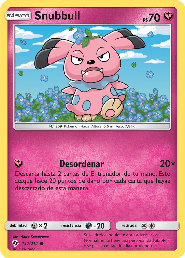 Snubbull (Reverse Holo)