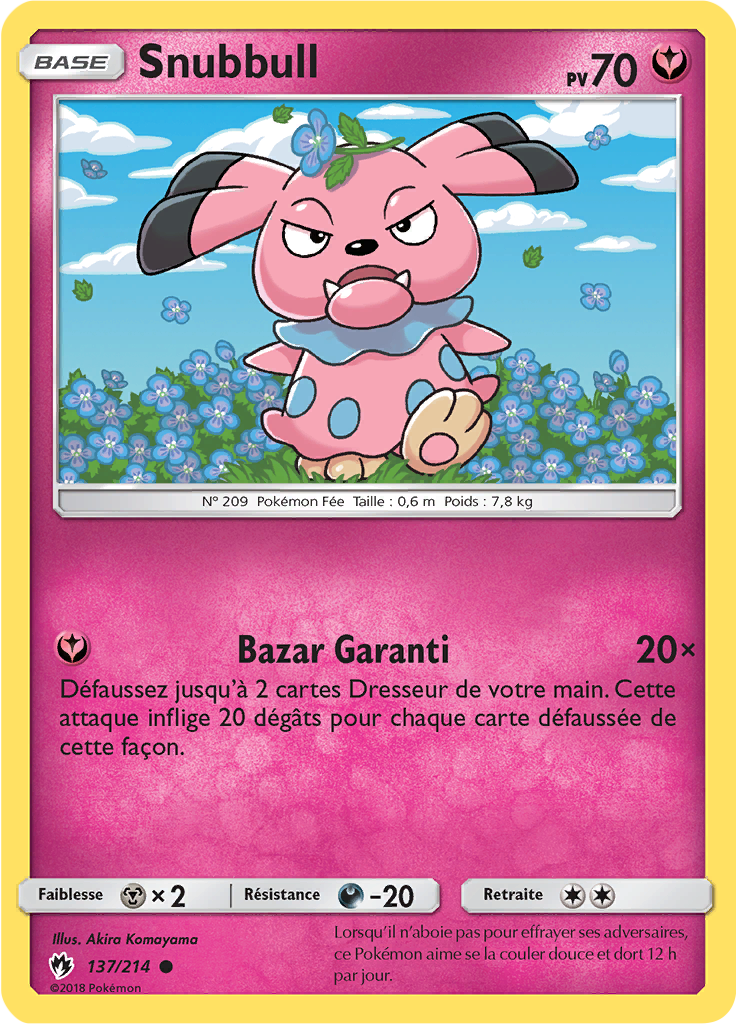 Snubbull (Reverse Holo)