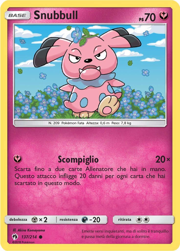 Snubbull (Reverse Holo)