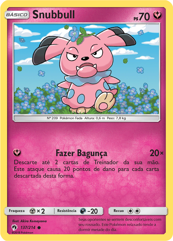 Snubbull (Reverse Holo)
