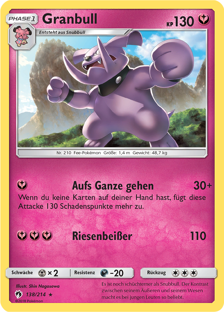 Granbull (Reverse Holo)