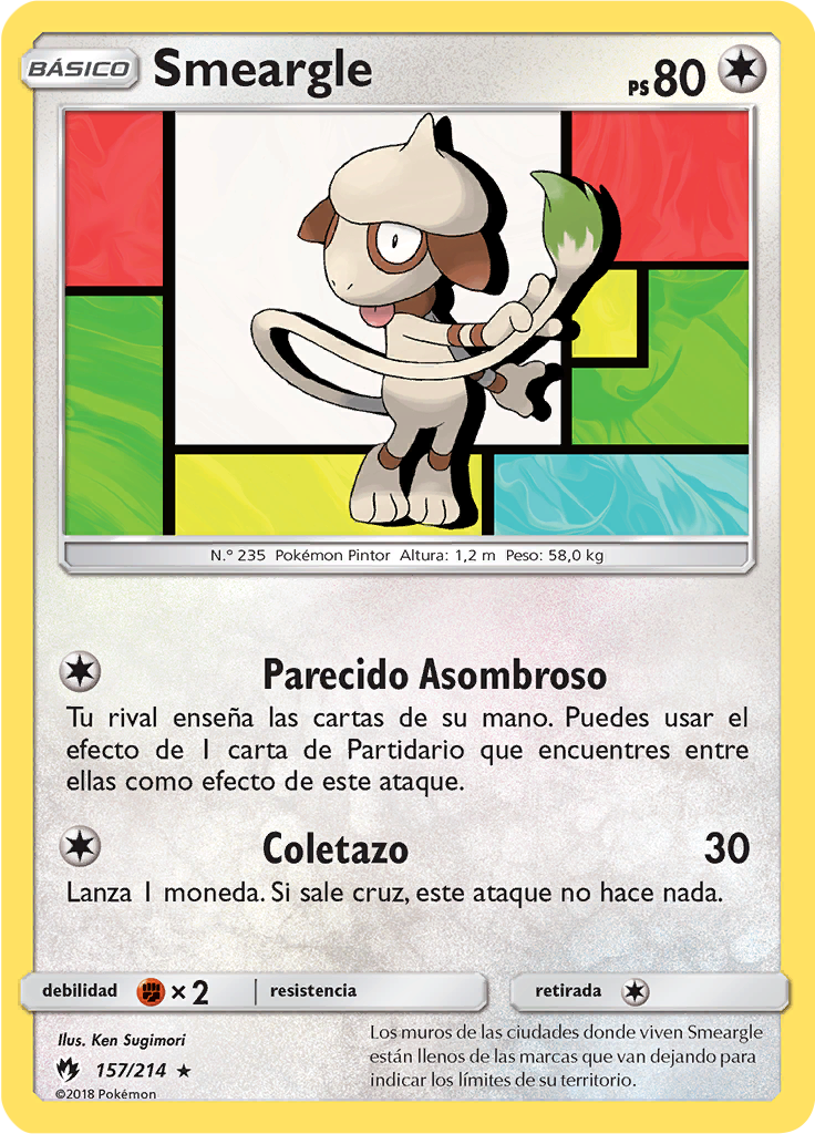 Smeargle (Reverse Holo)