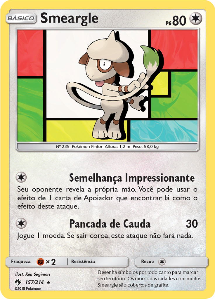 Smeargle (Reverse Holo)