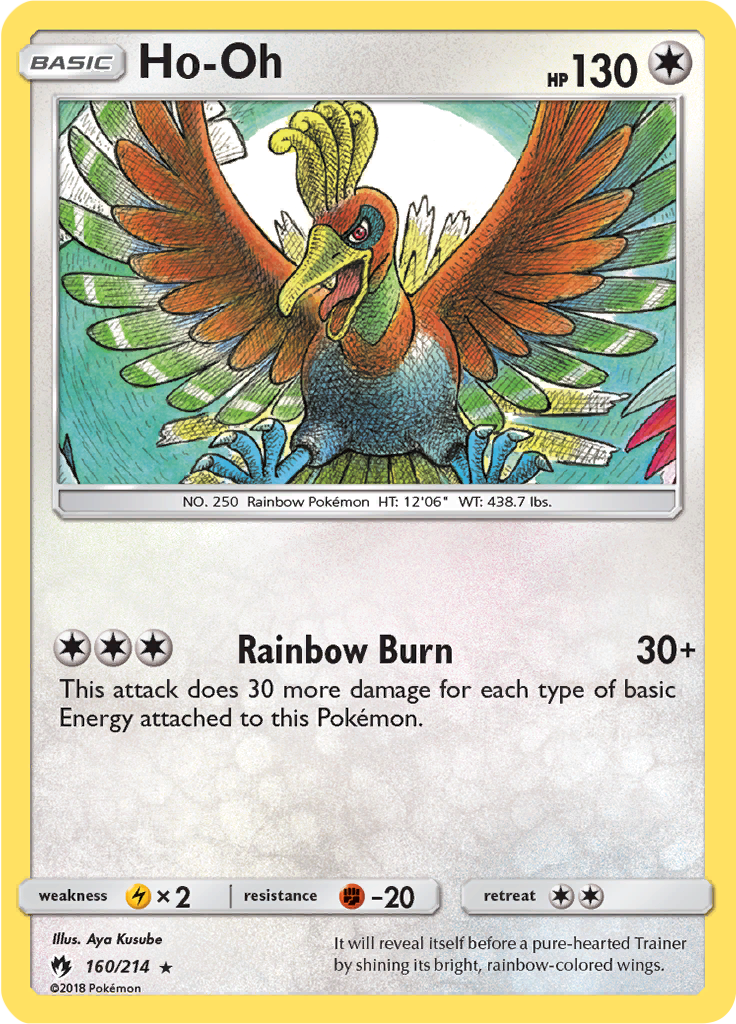 Ho-Oh (Reverse Holo)