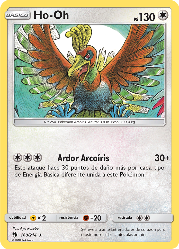 Ho-Oh (Reverse Holo)