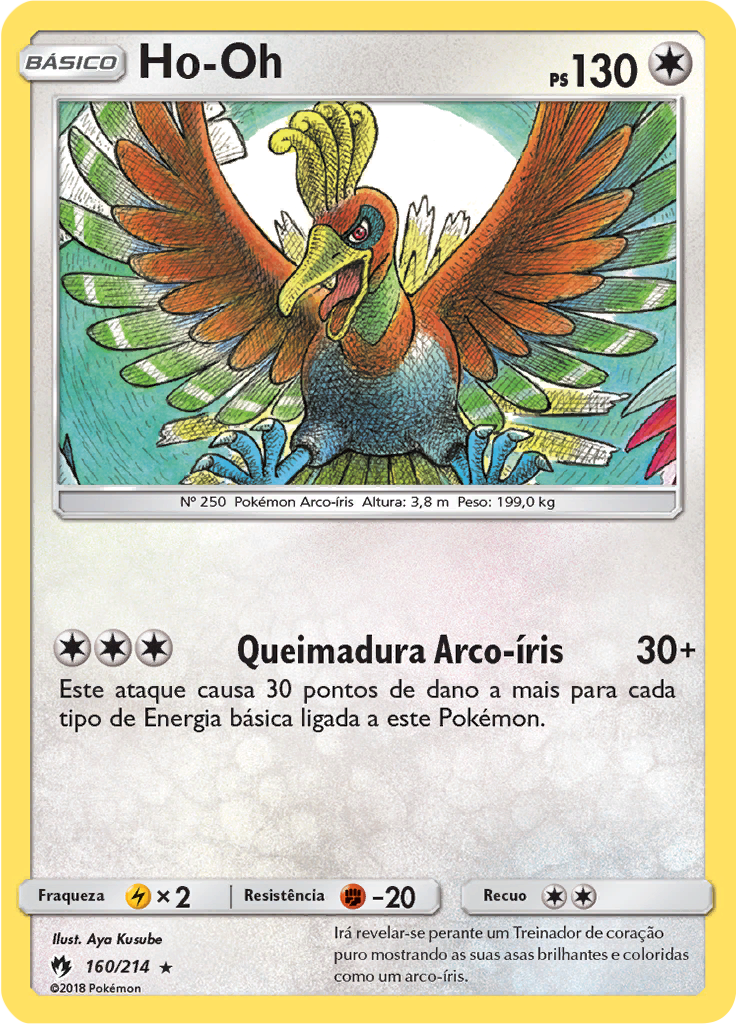Ho-Oh (Reverse Holo)