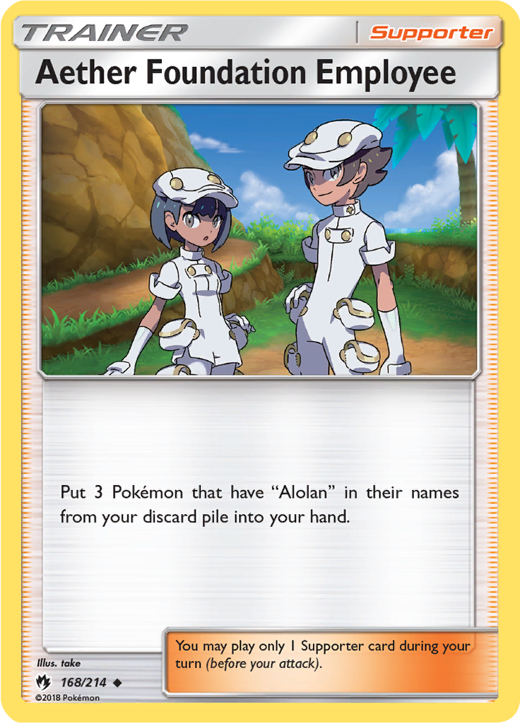 Aether Foundation Employee (Reverse Holo)