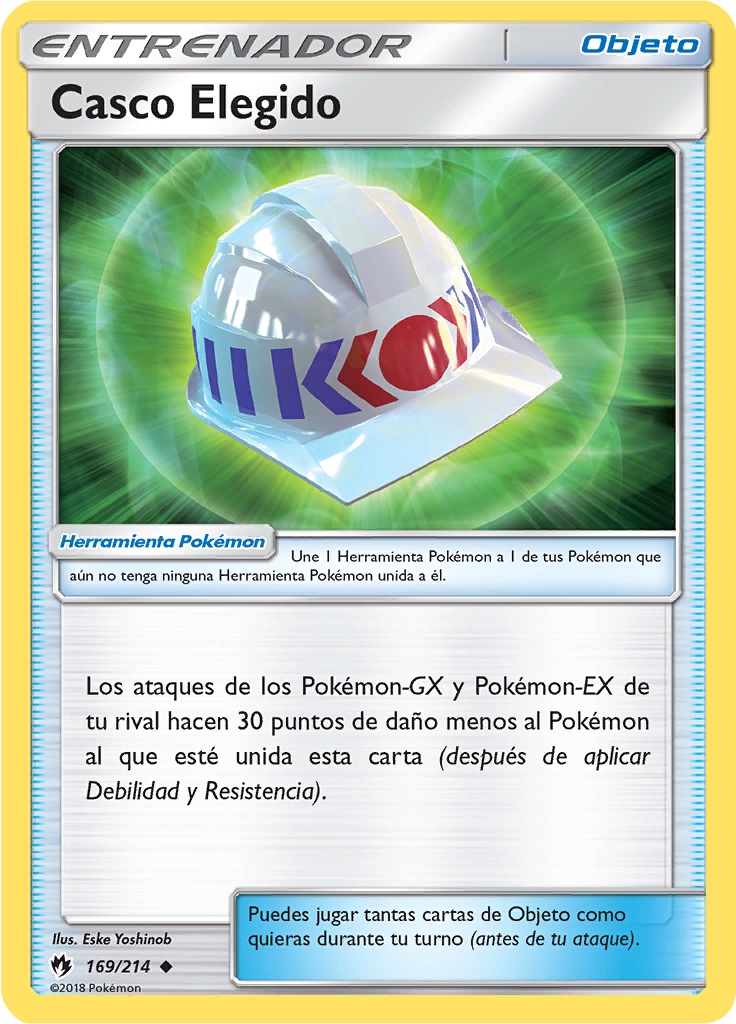 Casco Elegido (Reverse Holo)