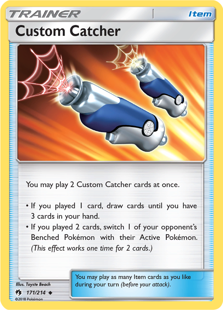 Custom Catcher (Reverse Holo)