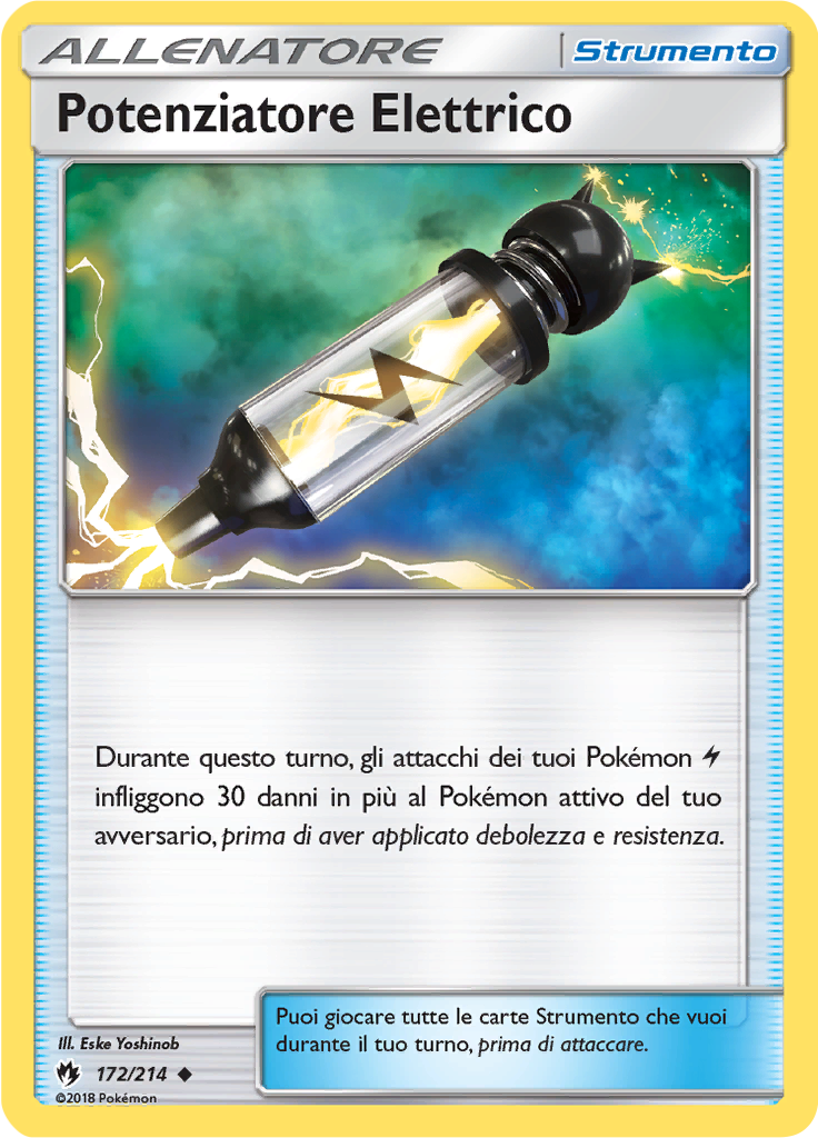 Potenziatore Elettrico (Reverse Holo)