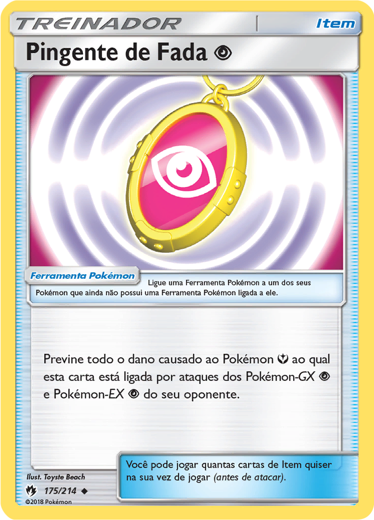 Pingente de Fada Psychic (Reverse Holo)