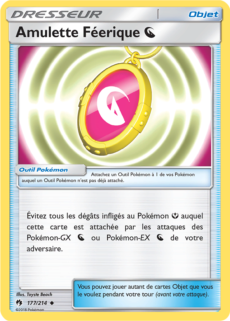 Amulette Féerique Dragon (Reverse Holo)