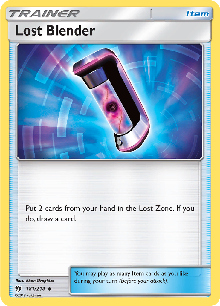 Lost Blender (Reverse Holo)