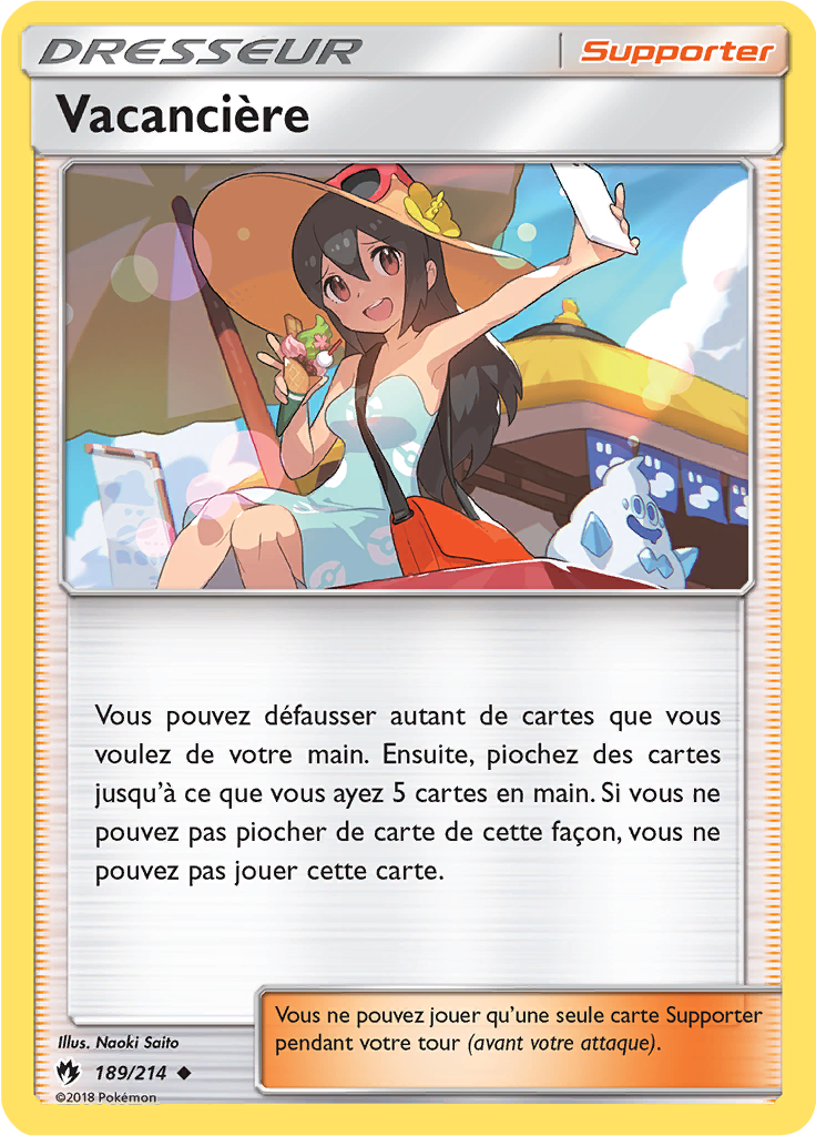 Vacancière (Reverse Holo)