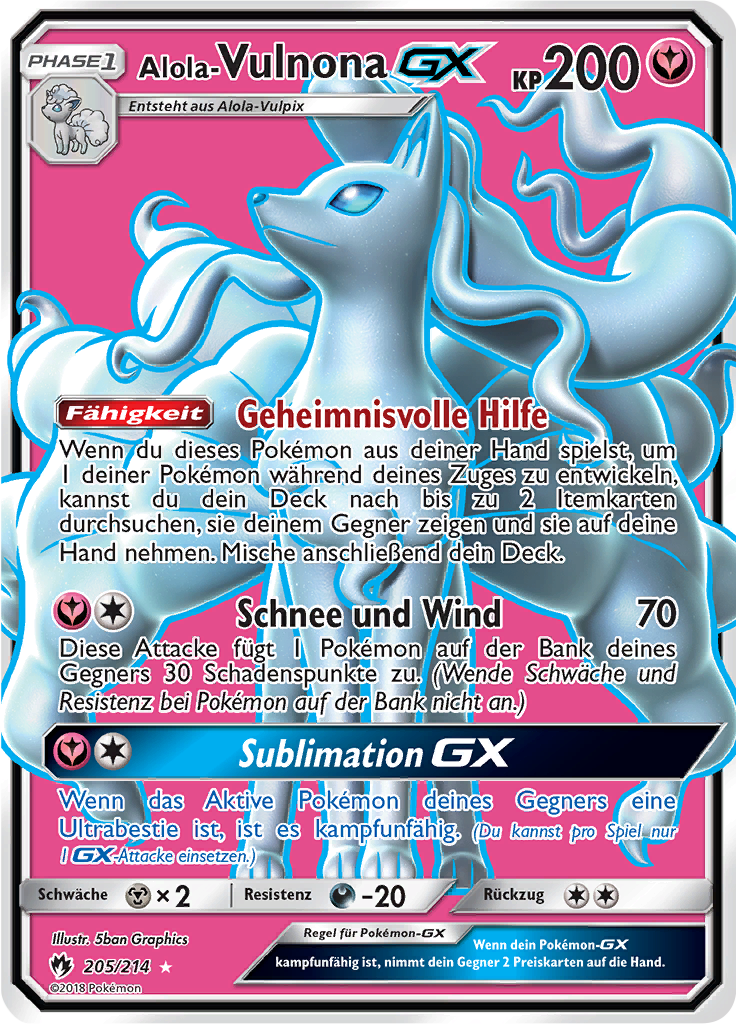 Alola Vulnona GX