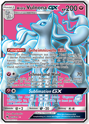 Alola Vulnona GX