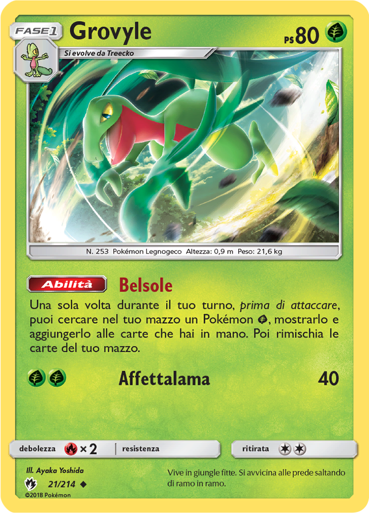 Grovyle (Reverse Holo)