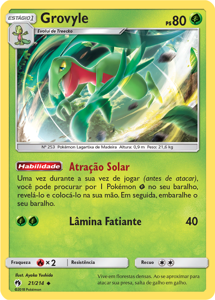 Grovyle (Reverse Holo)