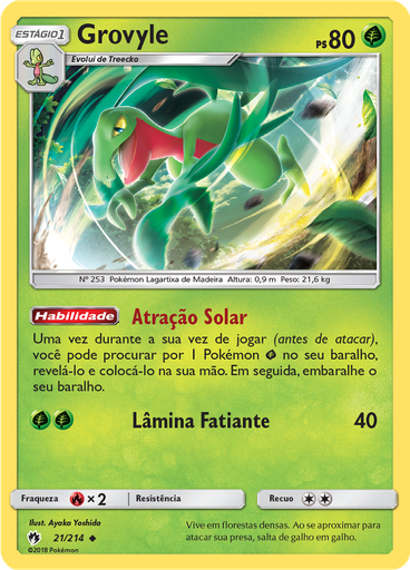 Grovyle (Reverse Holo)