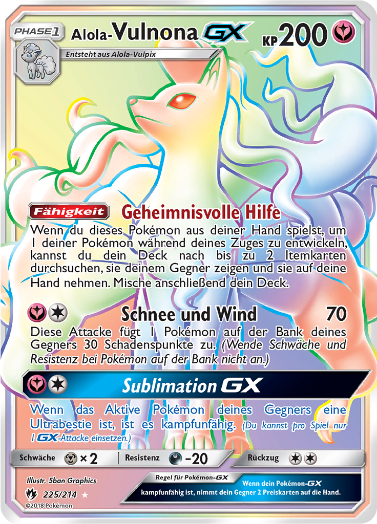 Alola Vulnona GX
