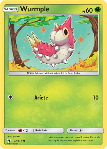 Wurmple (Reverse Holo)