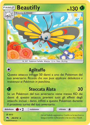 Beautifly (Reverse Holo)