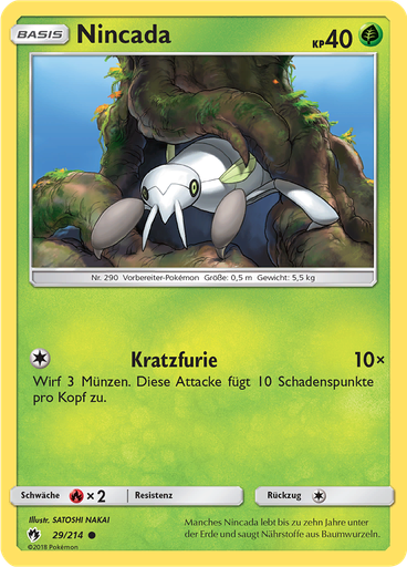 Nincada (Reverse Holo)