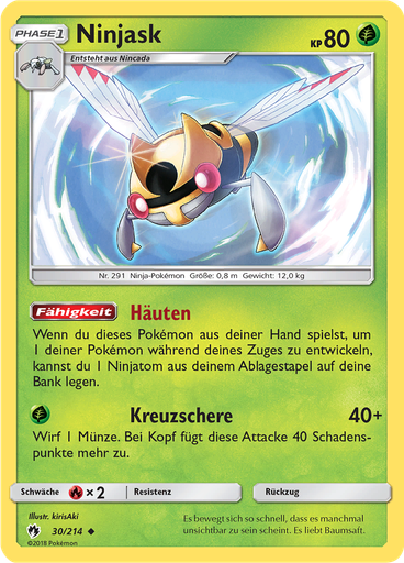 Ninjask (Reverse Holo)