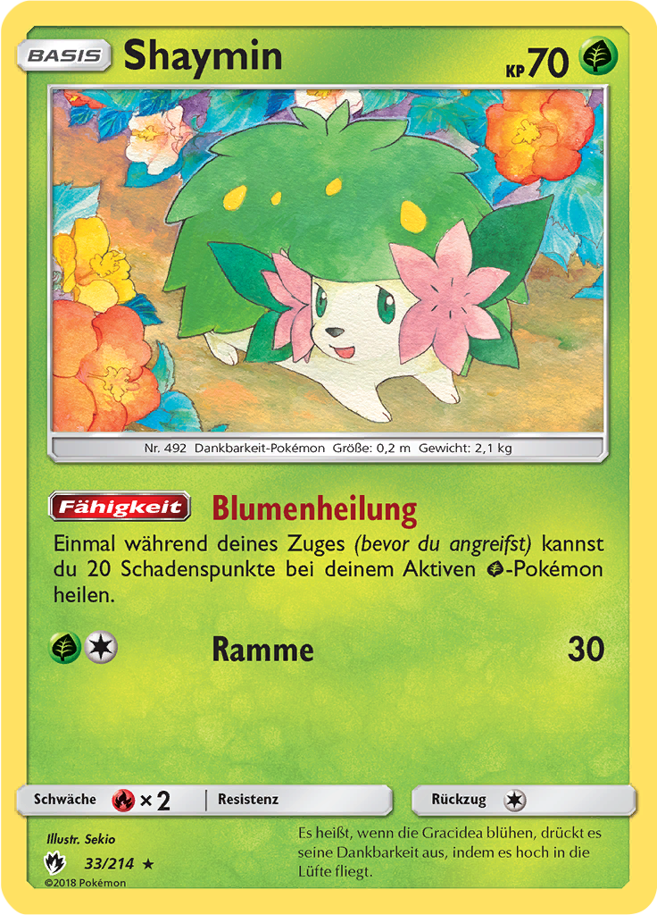 Shaymin (Reverse Holo)
