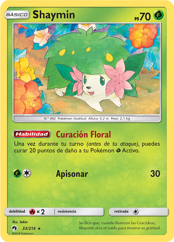 Shaymin (Reverse Holo)