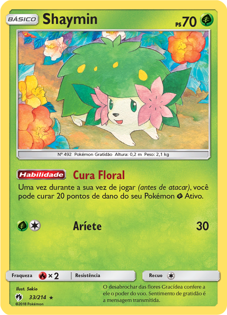 Shaymin (Reverse Holo)