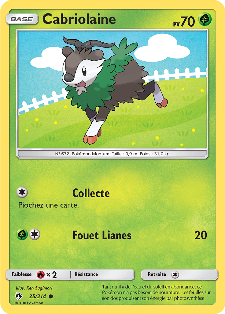 Cabriolaine (Reverse Holo)