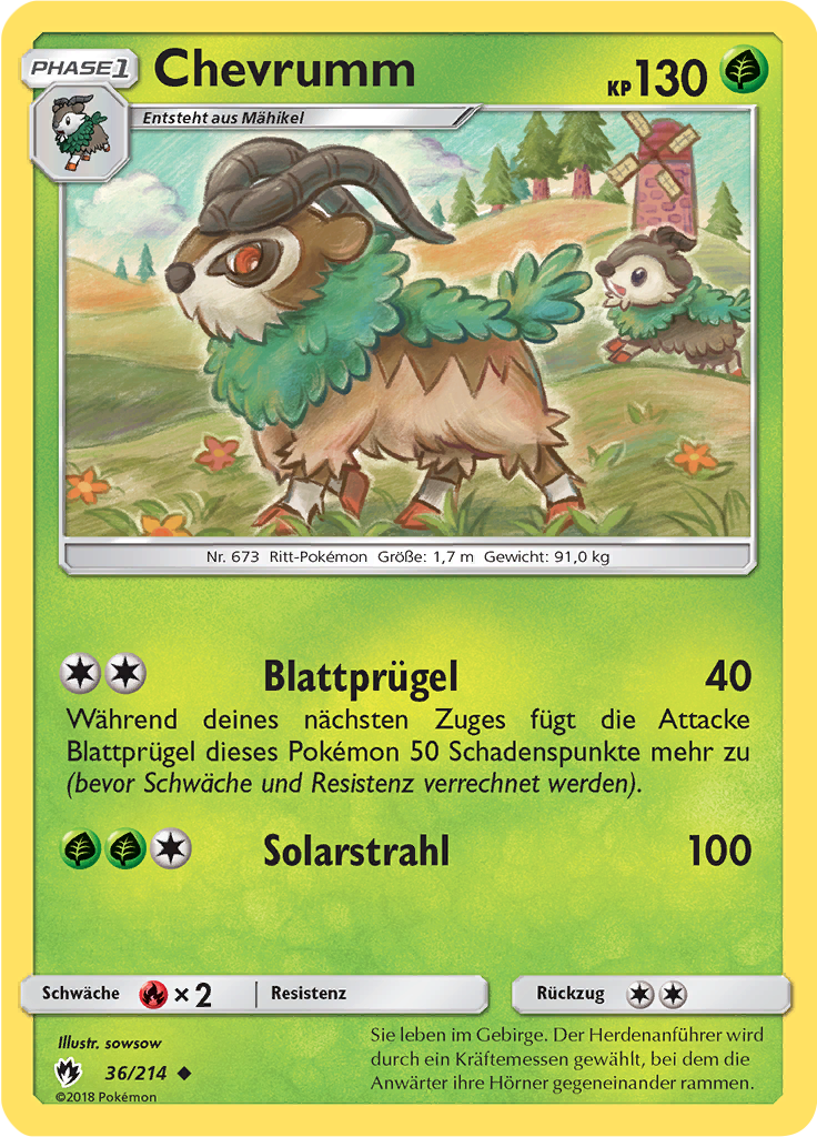 Chevrumm (Reverse Holo)