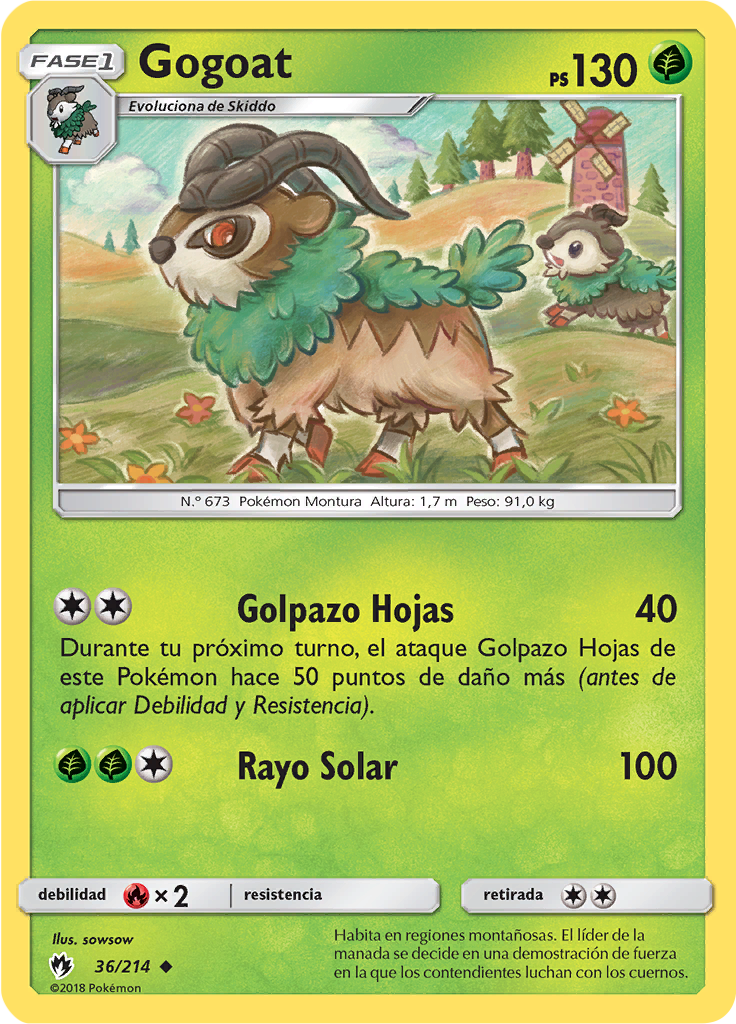 Gogoat (Reverse Holo)