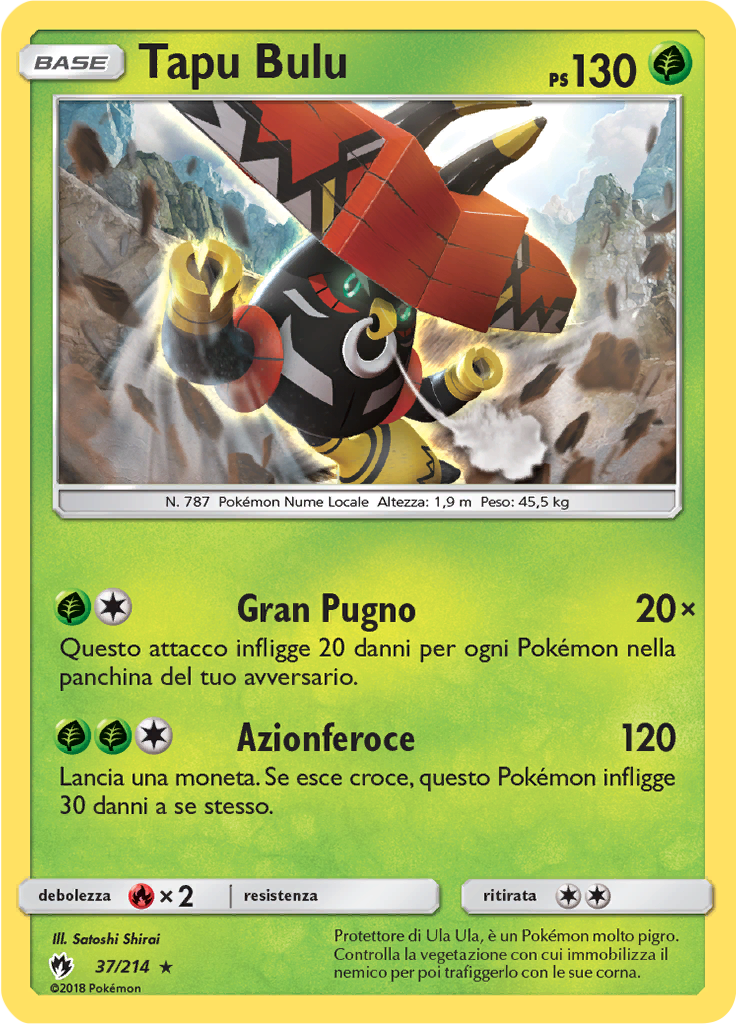 Tapu Bulu (Reverse Holo)