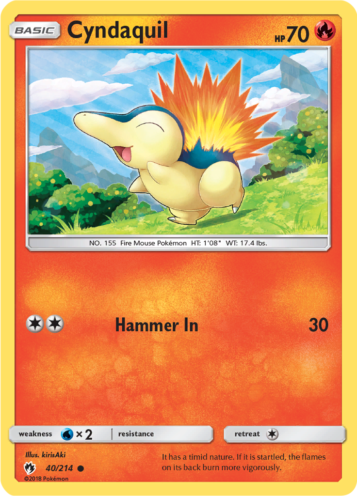 Cyndaquil (Reverse Holo)