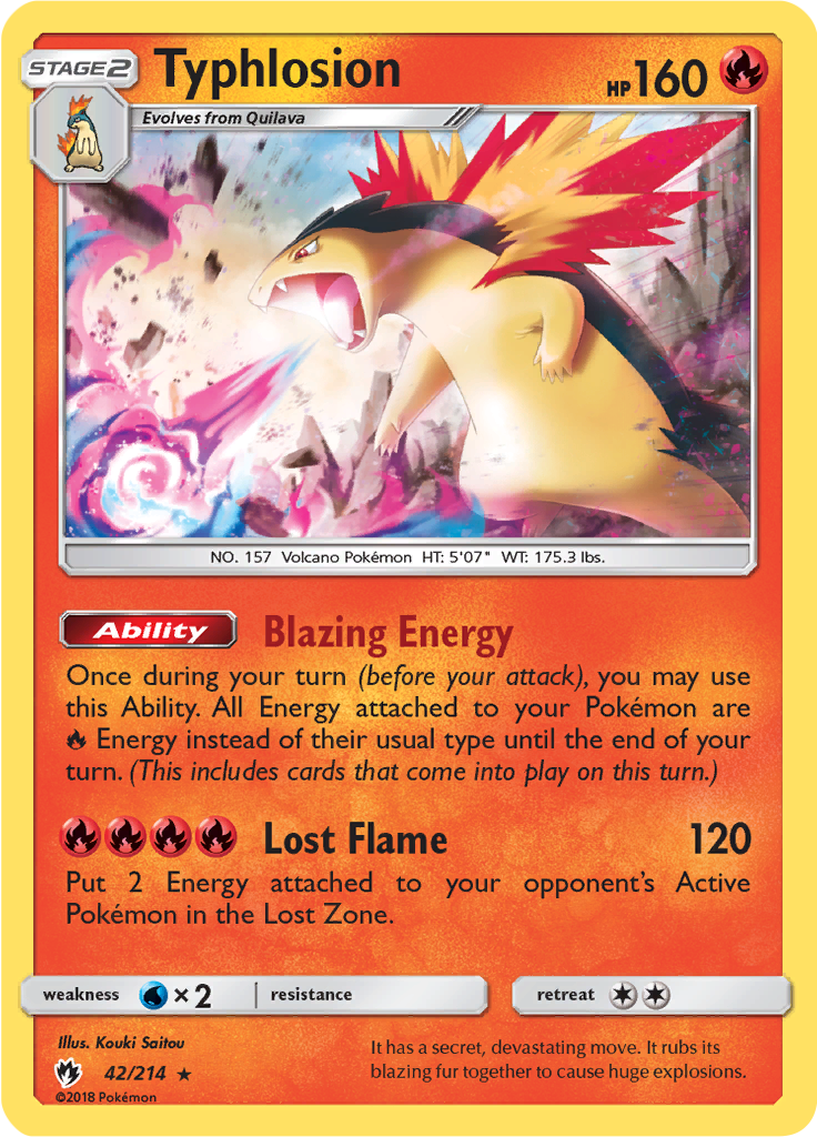Typhlosion (Reverse Holo)